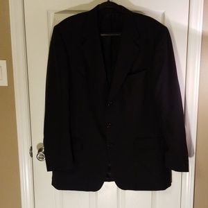 Sport coat, jacket, 44L, navy blue,
